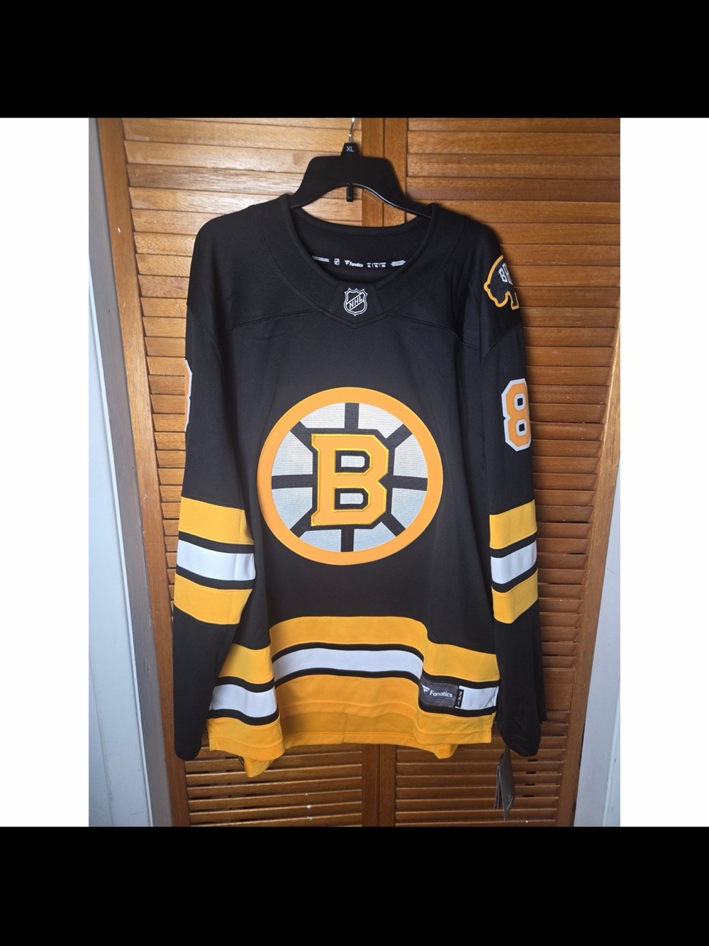Boston Bruins Fanatics Breakaway Pastrnak Home Jersey Mens XL